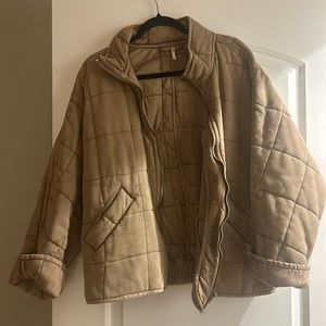 Free People Dolman Quilted Jacket